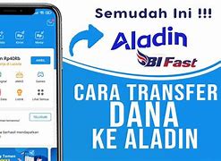 Cara Kirim Uang Aladin Ke Dana