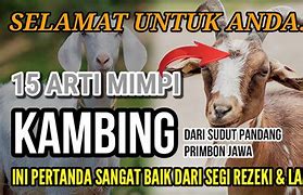 Mimpi Kambing Beranak Togel